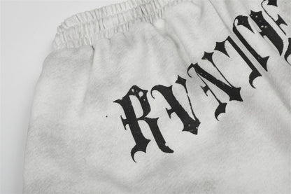 DAXUEN Gothic tie-dye wide-leg pants