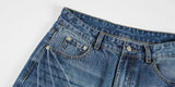 DAXUEN Relaxed fit wide-leg denim jeans