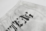 DAXUEN Gothic tie-dye wide-leg pants
