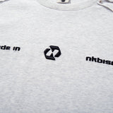 DAXUEN Oversized short-sleeve T-shirt with geometric logo