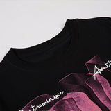 DAXUEN Loose-fitting crew neck t-shirt with graphic