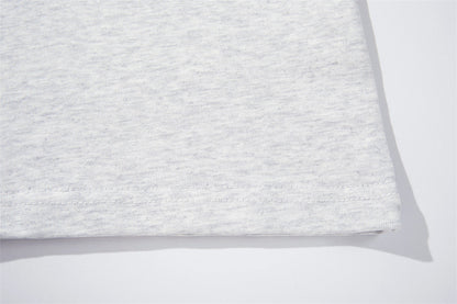 DAXUEN Oversized short-sleeve T-shirt with geometric logo