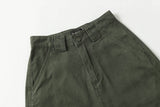 DAXUEN Wide-leg cargo pants with pockets and frayed seams