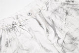DAXUEN Distressed tie-dye loose-fit pants