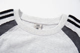 DAXUEN Contrast mesh short-sleeve T-shirt