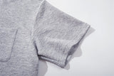 DAXUEN Relaxed-fit short-sleeved Henley t-shirt