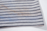 DAXUEN Loose-fitting striped Henley T-shirt