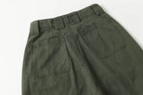 DAXUEN Wide-leg cargo pants with pockets and frayed seams