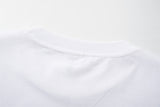 DAXUEN Oversized short-sleeved crew neck T-shirt with cartoon pony graphic