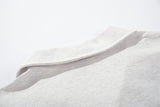 DAXUEN Short-sleeved polo shirt in light grey melange and black