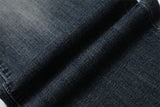 DAXUEN Flared blue denim jeans with distressed finish