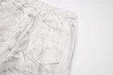 DAXUEN Distressed tie-dye loose-fit pants