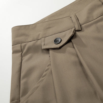 DAXUEN Relaxed wide-leg shorts in solid colors