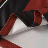 DAXUEN Oversized short-sleeved t-shirt with stripes and embroidery