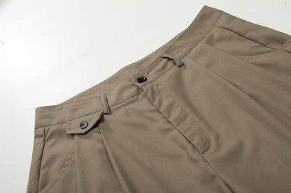 DAXUEN Relaxed wide-leg shorts in solid colors
