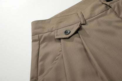 DAXUEN Relaxed wide-leg shorts in solid colors