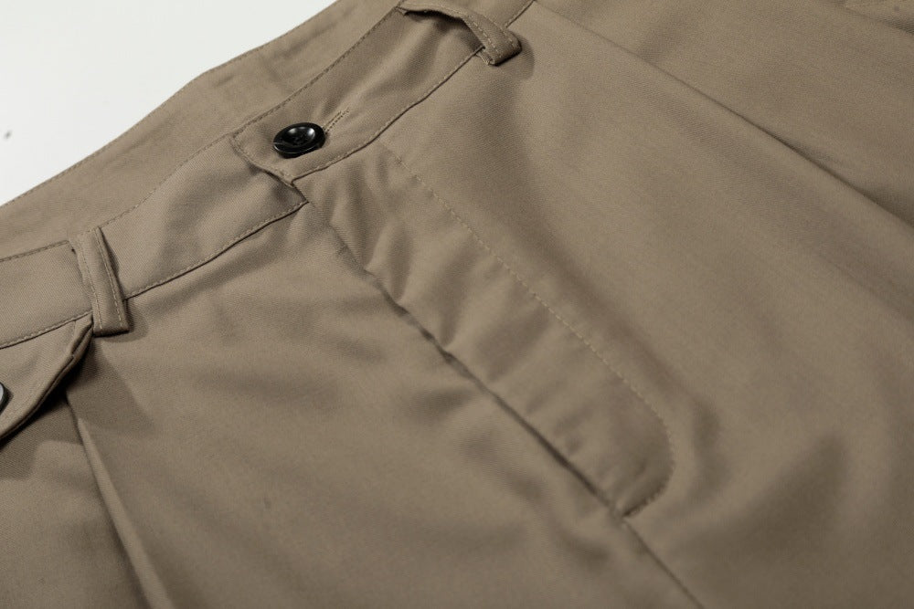 DAXUEN Relaxed wide-leg shorts in solid colors