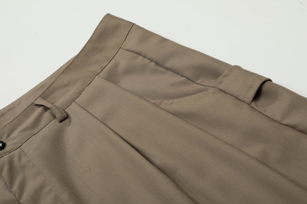 DAXUEN Relaxed wide-leg shorts in solid colors