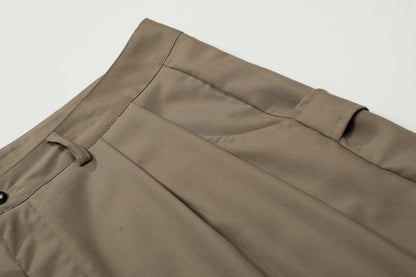 DAXUEN Relaxed wide-leg shorts in solid colors