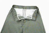 DAXUEN Unisex wide-leg cropped plaid pants