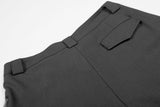 DAXUEN Tailored wide-leg shorts with zipper detail