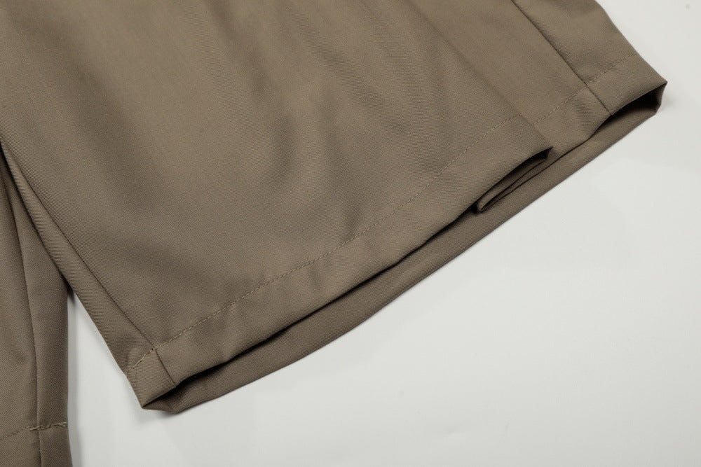 DAXUEN Relaxed wide-leg shorts in solid colors
