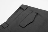 DAXUEN Tailored wide-leg shorts with zipper detail