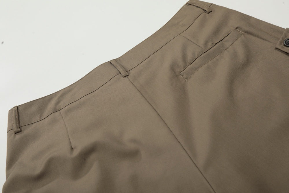 DAXUEN Relaxed wide-leg shorts in solid colors