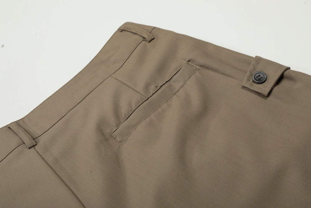 DAXUEN Relaxed wide-leg shorts in solid colors