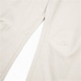 DAXUEN Men's baggy wide-leg trousers in solid black and beige