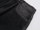 DAXUEN Faded wide-leg denim trousers with contrasting stitching