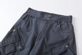 DAXUEN Wide-leg cargo pants with multiple pockets