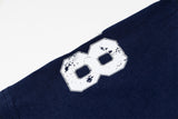 DAXUEN Two-tone raglan sleeve t-shirt with graphic prints