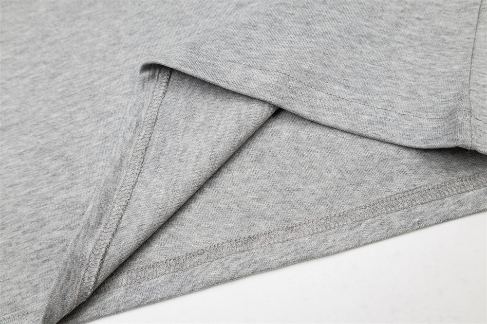 DAXUEN Two-tone raglan sleeve t-shirt with graphic prints