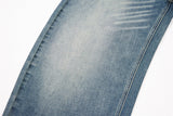 DAXUEN Pair of loose-fit wide-leg denim jeans in medium blue wash