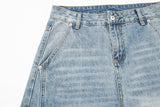 DAXUEN Wide leg vintage wash denim jeans