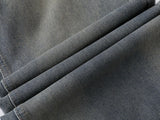 DAXUEN Distressed wide-leg jeans in washed light blue denim