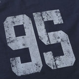 DAXUEN Vintage graphic V-neck t-shirt