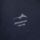 DAXUEN Vintage graphic V-neck t-shirt