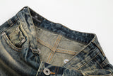 DAXUEN Distressed wide-leg denim jeans