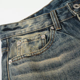 DAXUEN Distressed wide-leg denim jeans