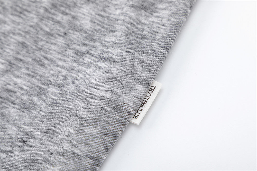 DAXUEN Layered look long sleeve crew neck top