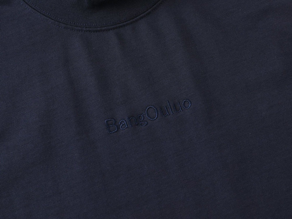 DAXUEN Relaxed-fit short-sleeved T-shirt with ribbed collar
