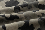 DAXUEN Camouflage graphic t-shirt with polaroid style print