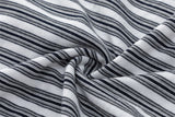 DAXUEN Striped crew-neck short-sleeve T-shirt with patch pocket