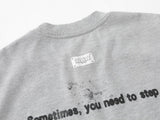 DAXUEN Distressed oversized crew neck t-shirt