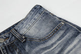 DAXUEN Distressed wide-leg denim jeans with a relaxed fit