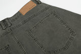 DAXUEN Wide-leg balloon-leg cargo pants in olive green and charcoal grey