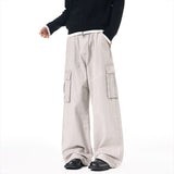 DAXUEN Wide-leg cargo pants with pockets