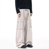 DAXUEN Wide-leg cargo pants with pockets